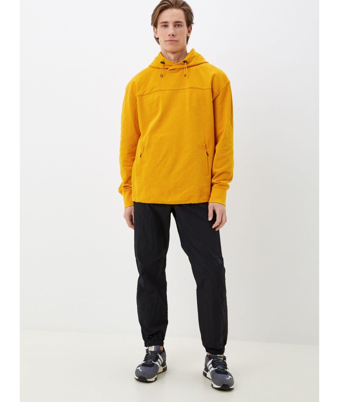 Y-3 Черные полиамидовые повседневные брюки, фото 7