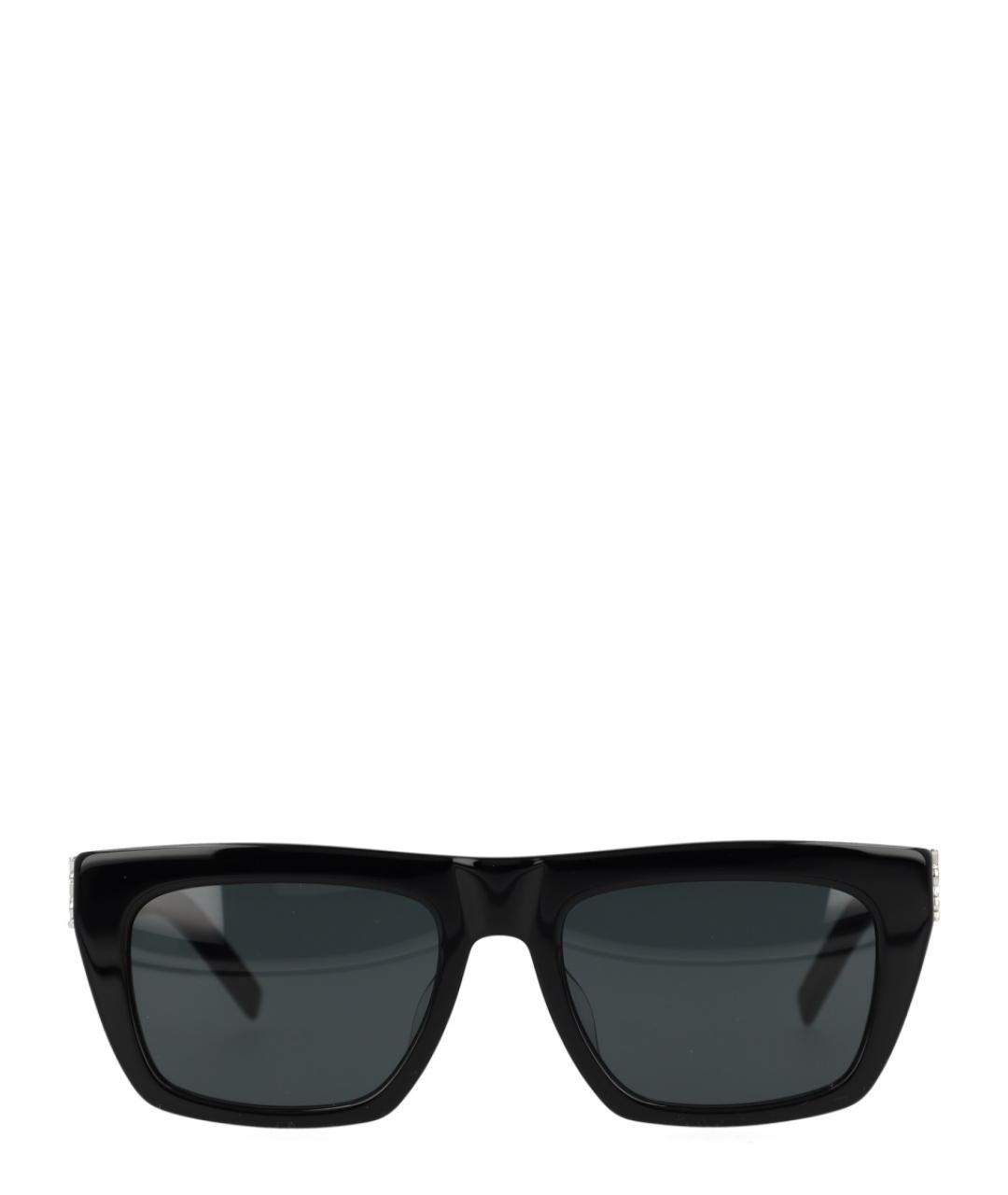 SAINT LAURENT Черные солнцезащитные очки, фото 1