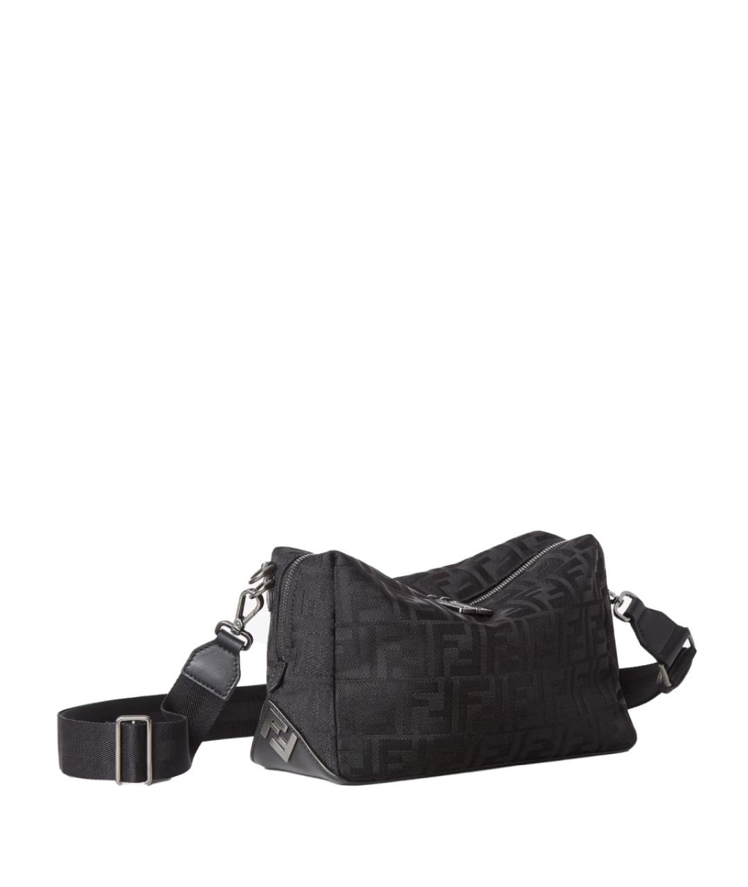 FENDI Черная сумка на плечо, фото 2