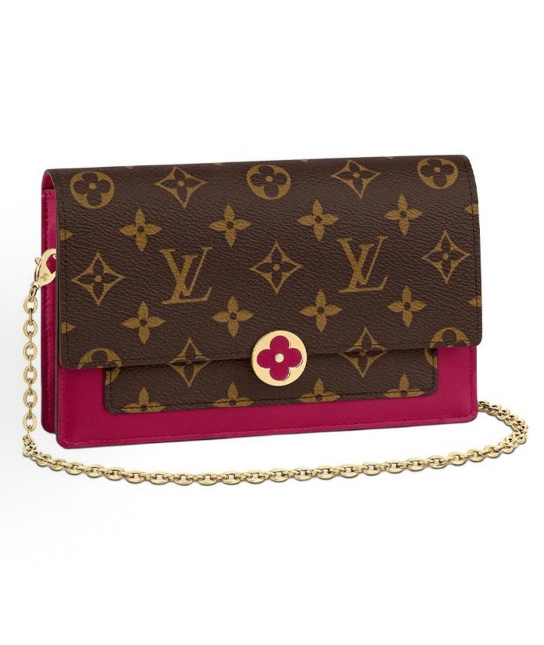 LOUIS VUITTON Коричневая сумка через плечо, фото 4