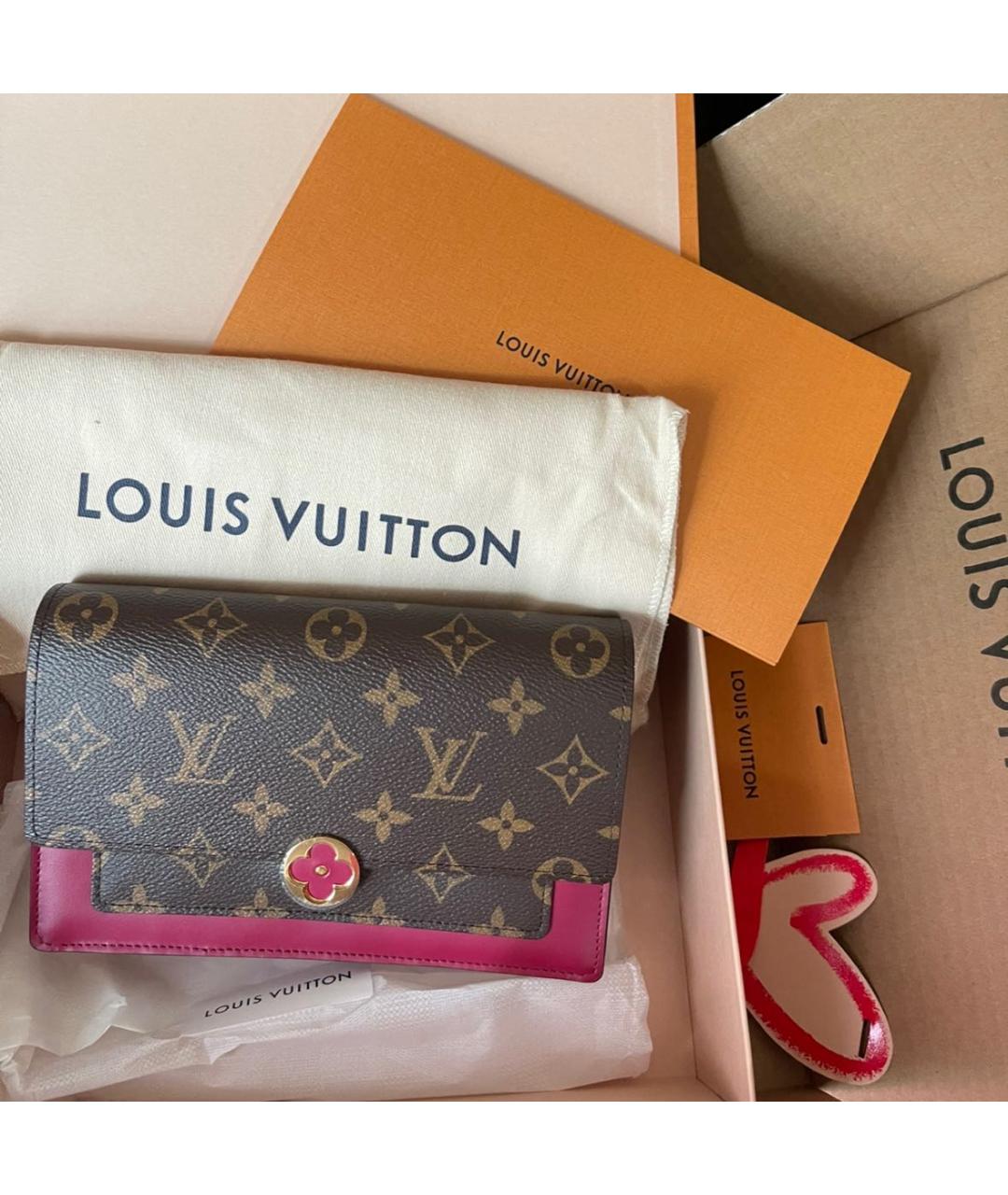 LOUIS VUITTON Коричневая сумка через плечо, фото 2
