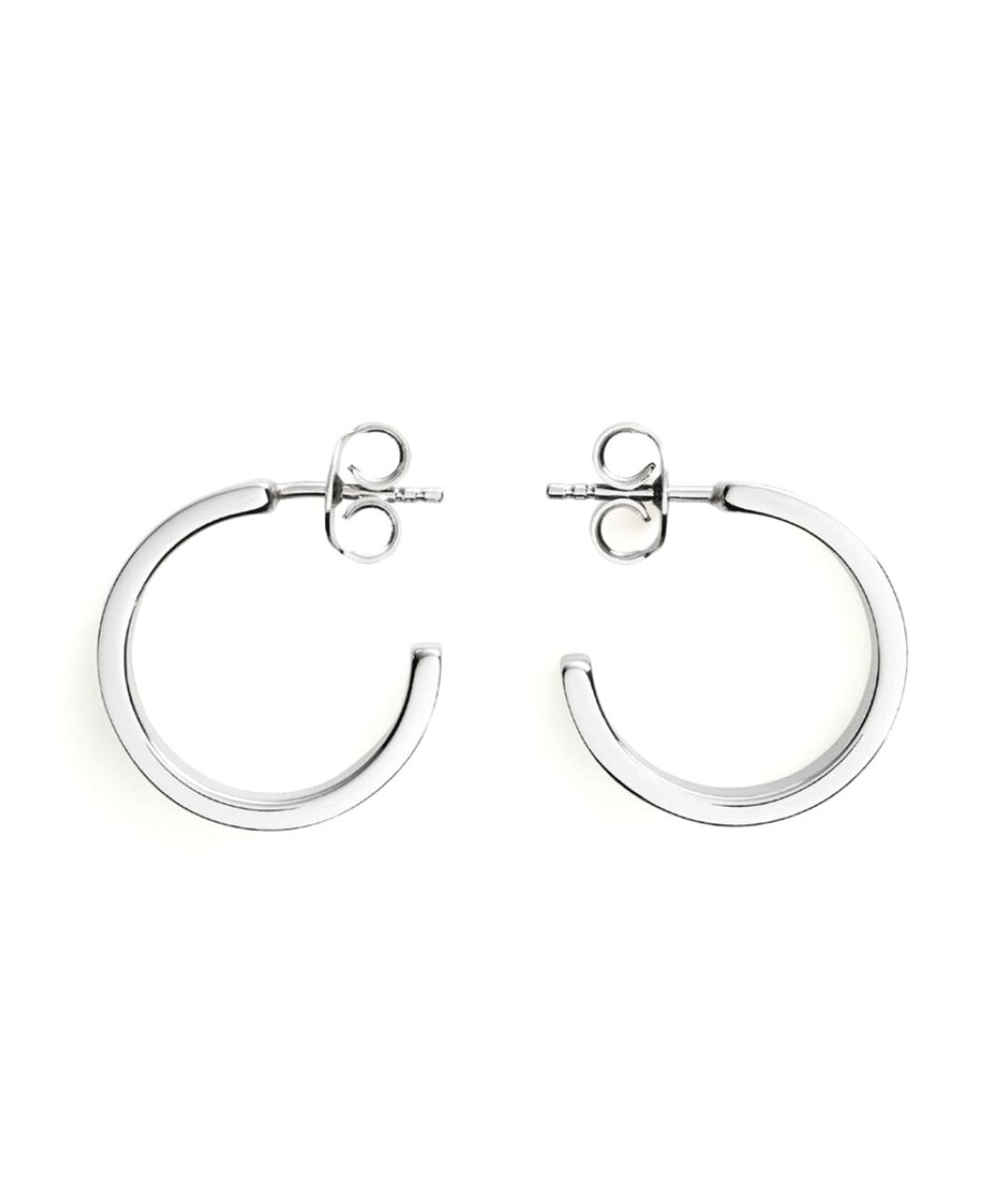 MM6 MAISON MARGIELA Серебряные латунные серьги, фото 2