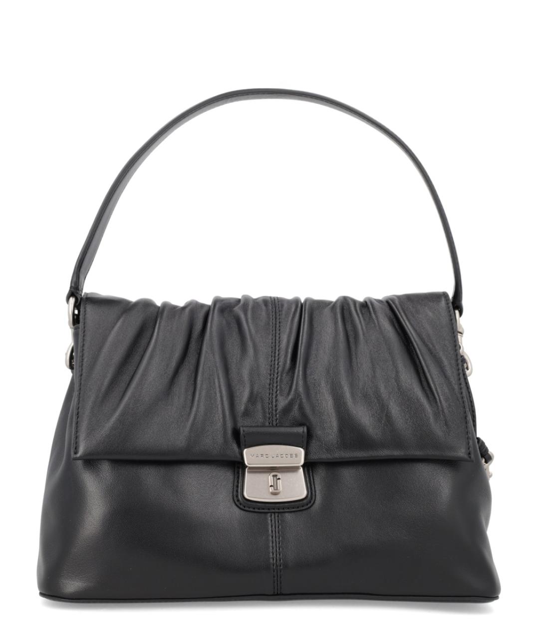 MARC JACOBS Черная кожаная сумка через плечо, фото 1