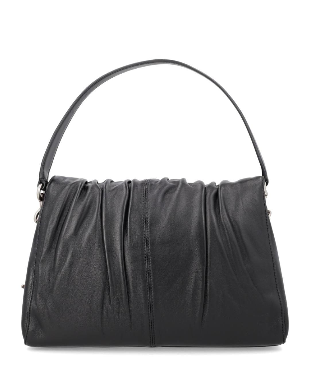 MARC JACOBS Черная кожаная сумка через плечо, фото 5