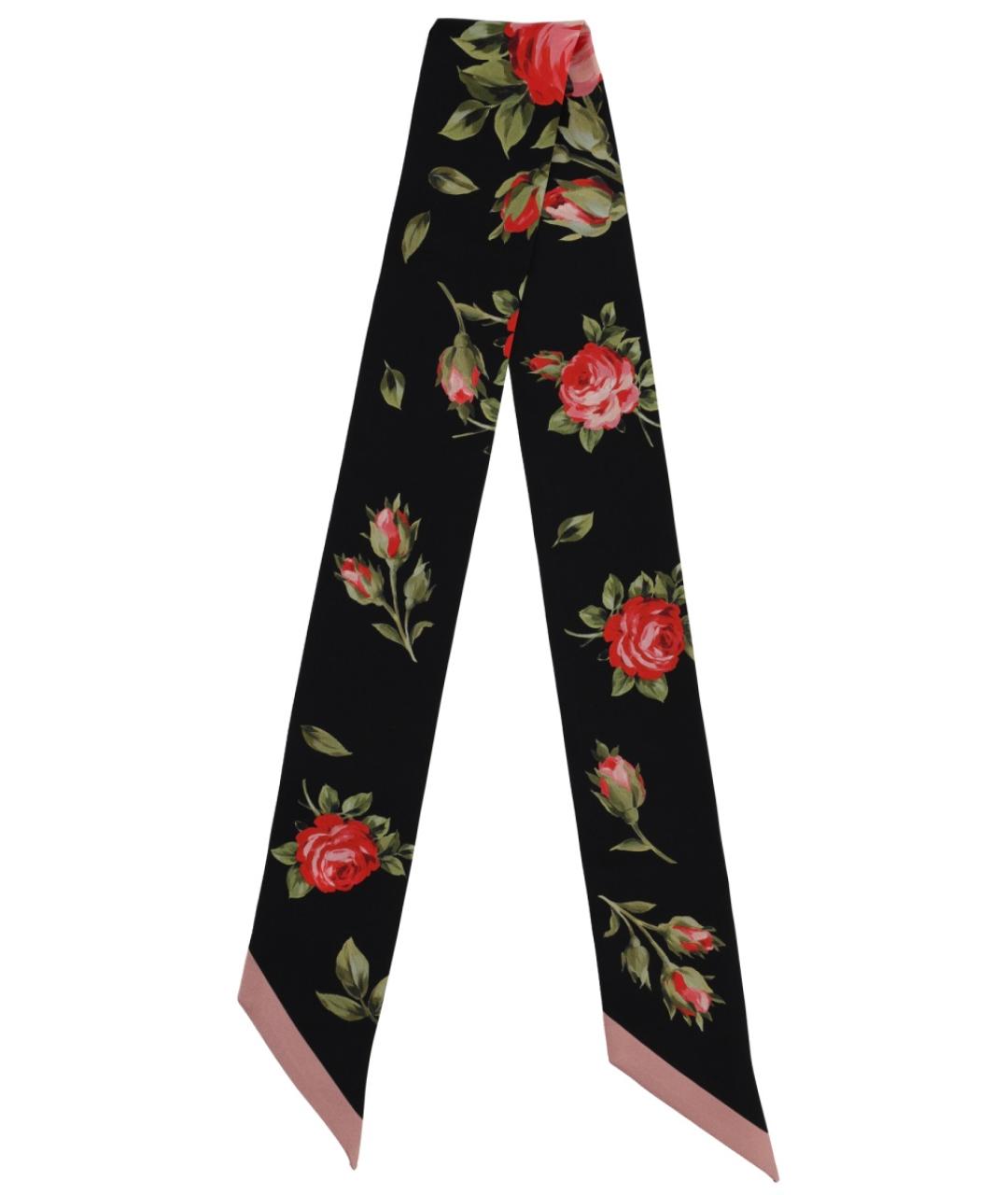 DOLCE&GABBANA Мульти шелковый платок, фото 1