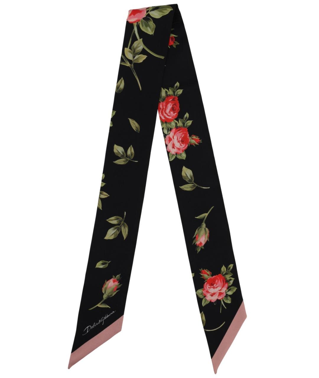 DOLCE&GABBANA Мульти шелковый платок, фото 2