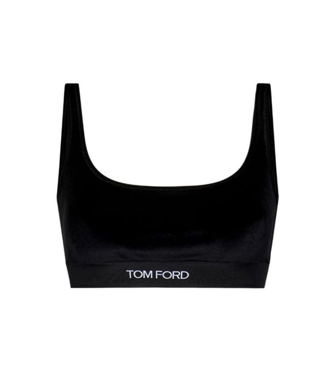 TOM FORD Черная майка, фото 1