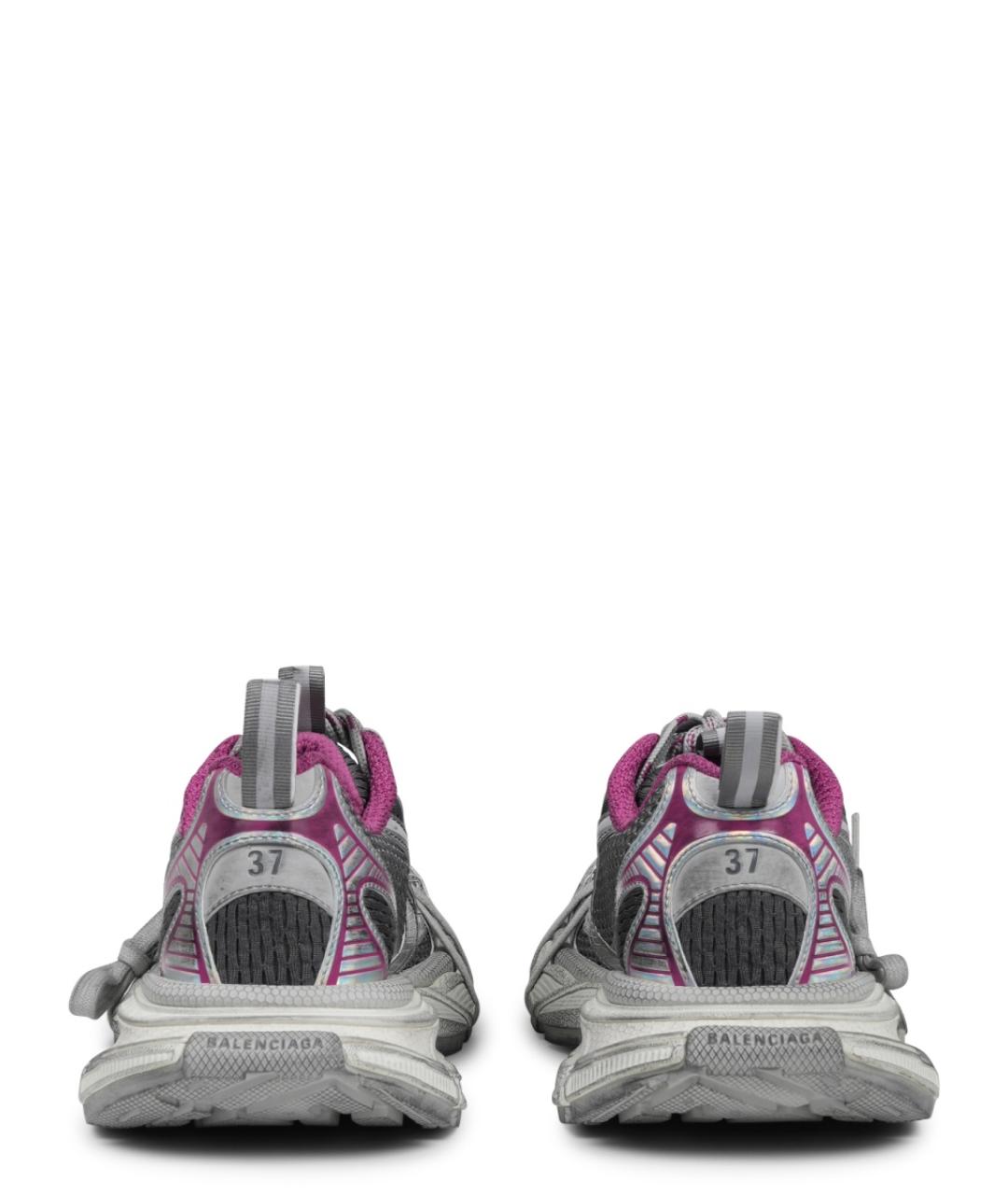 BALENCIAGA Мульти синтетические кроссовки, фото 4
