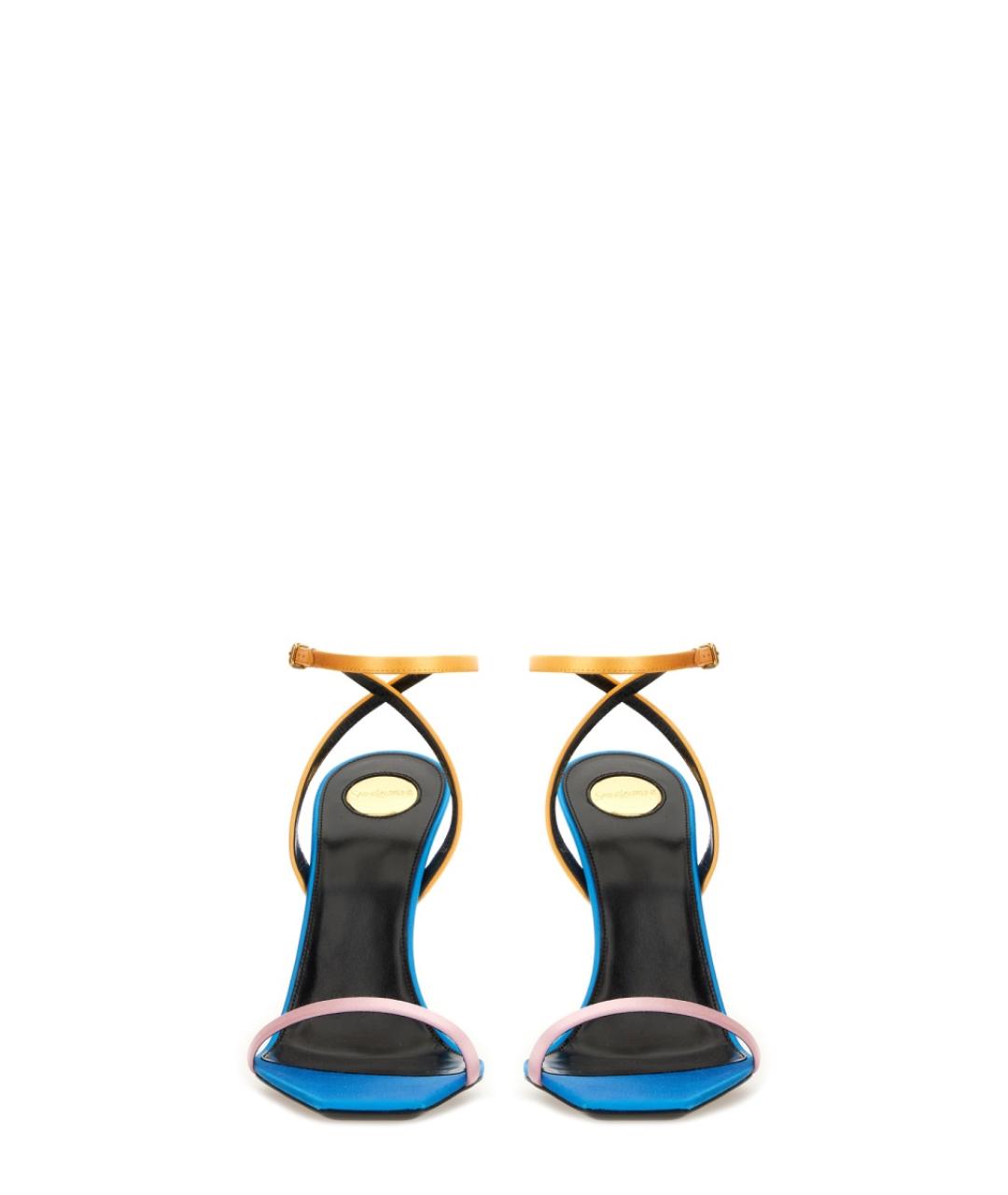 SAINT LAURENT Мульти босоножки, фото 4