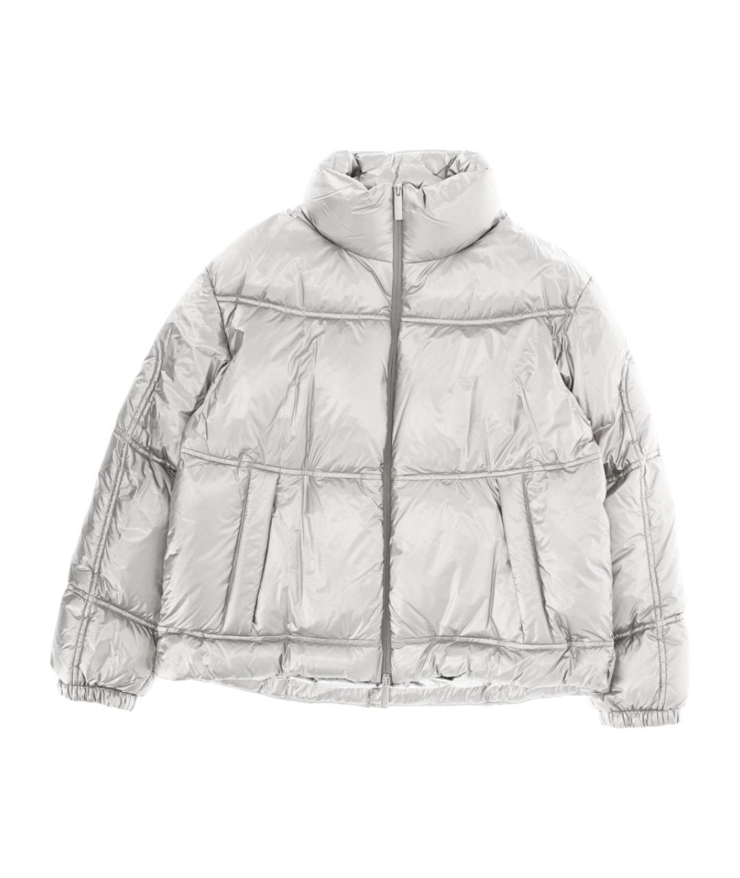 LAMINAR Серебряная полиамидовая куртка, фото 1