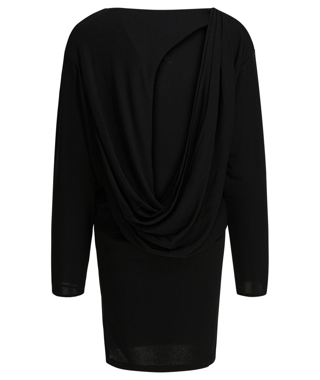 JACQUEMUS Черное вискозное повседневное платье, фото 2