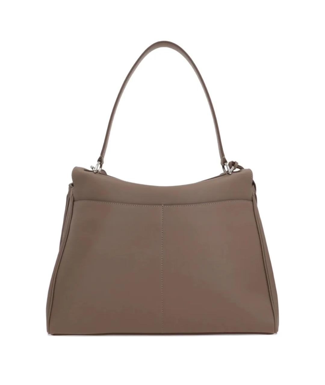 BALENCIAGA Бежевая кожаная сумка тоут, фото 2