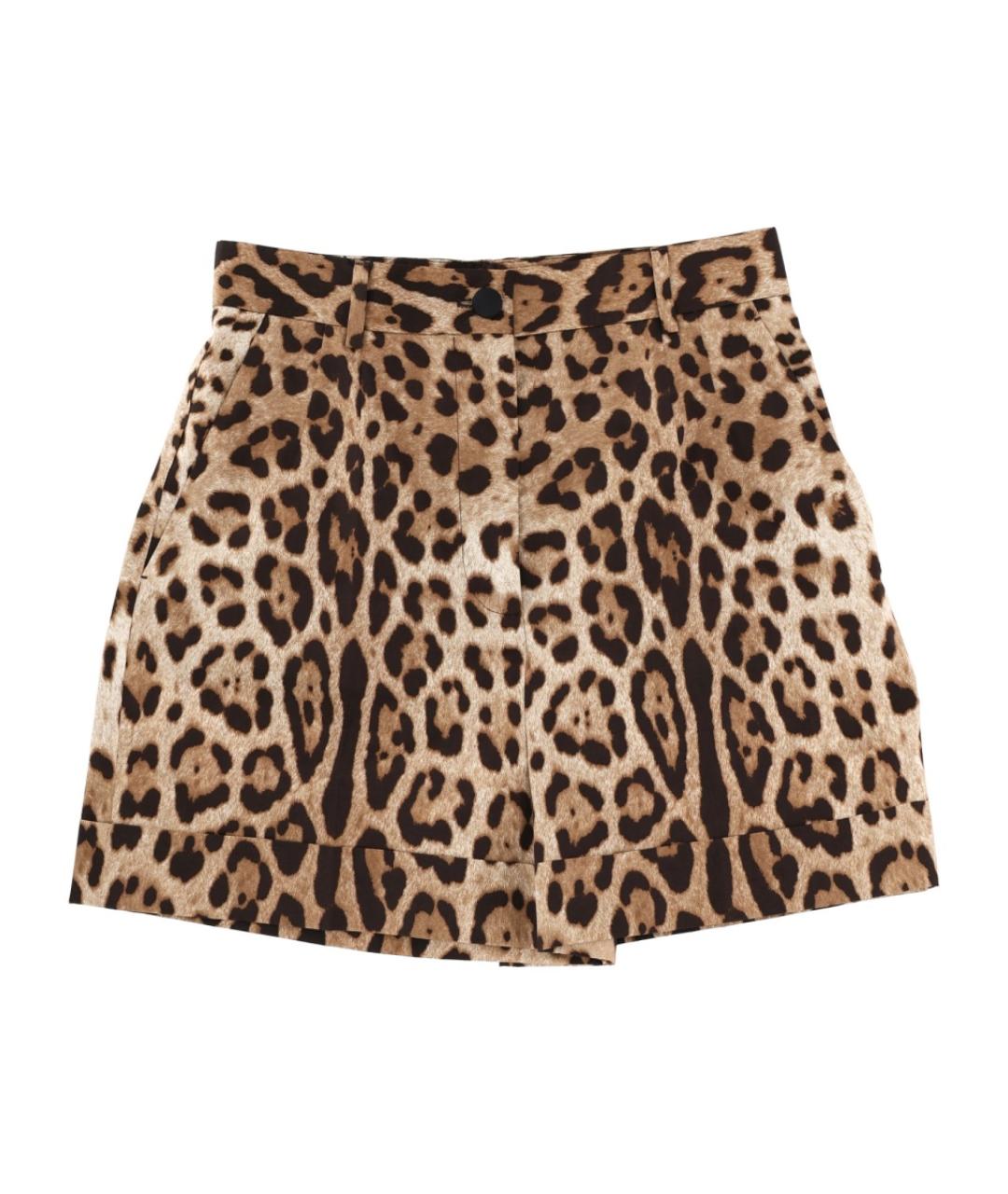 DOLCE&GABBANA Мульти хлопковые шорты, фото 1