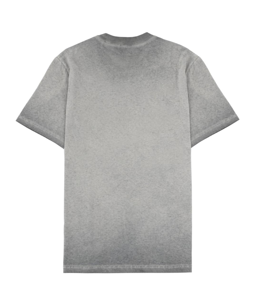 ISABEL MARANT Серая хлопковая футболка, фото 2