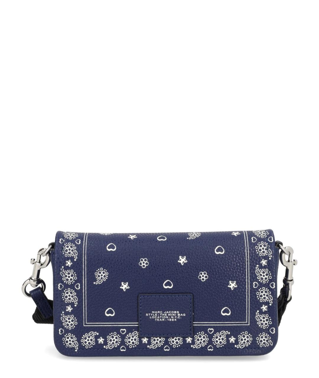 MARC JACOBS Синяя кожаная сумка через плечо, фото 7