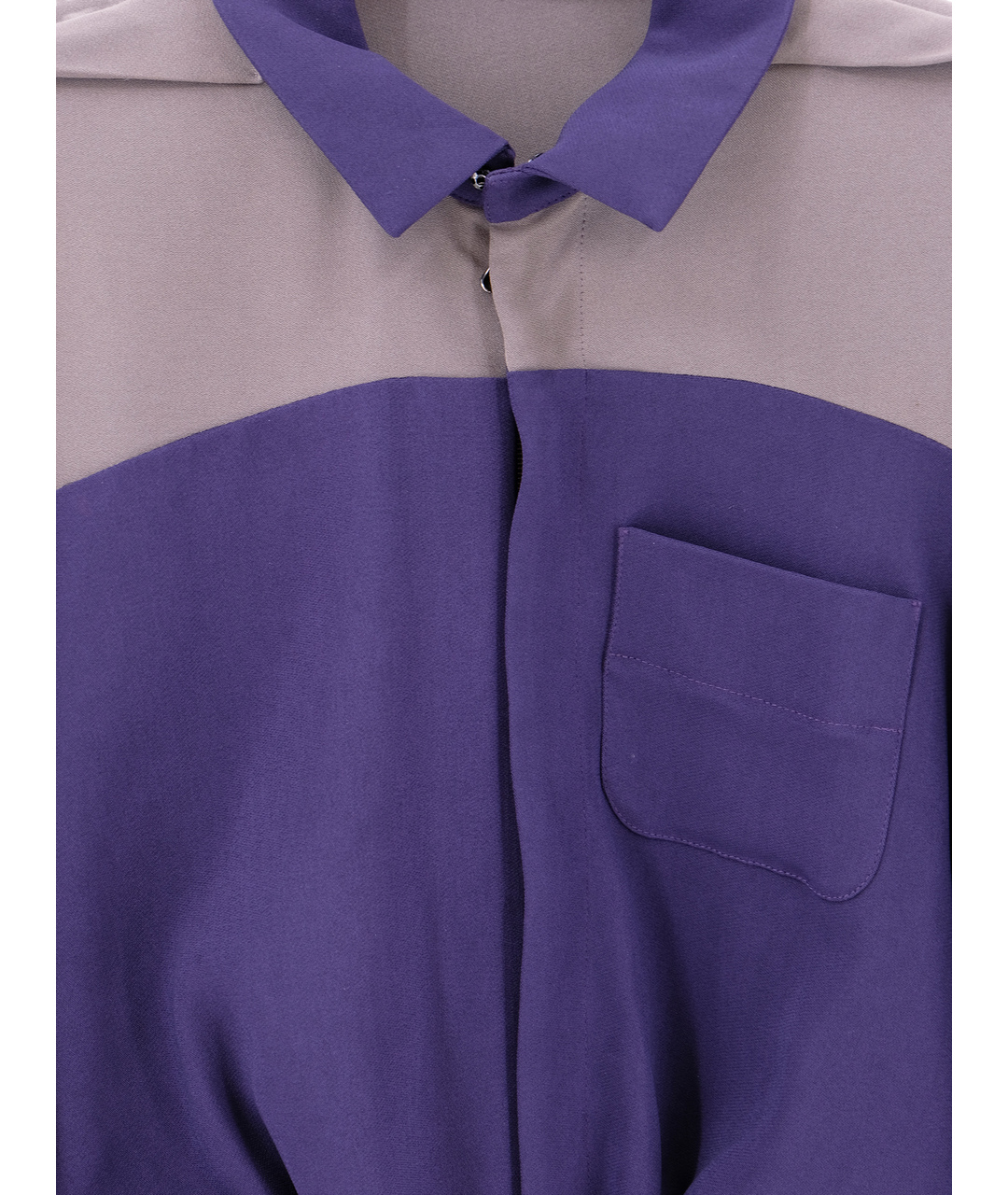 ROLAND MOURET Фиолетовое вискозное повседневное платье, фото 4