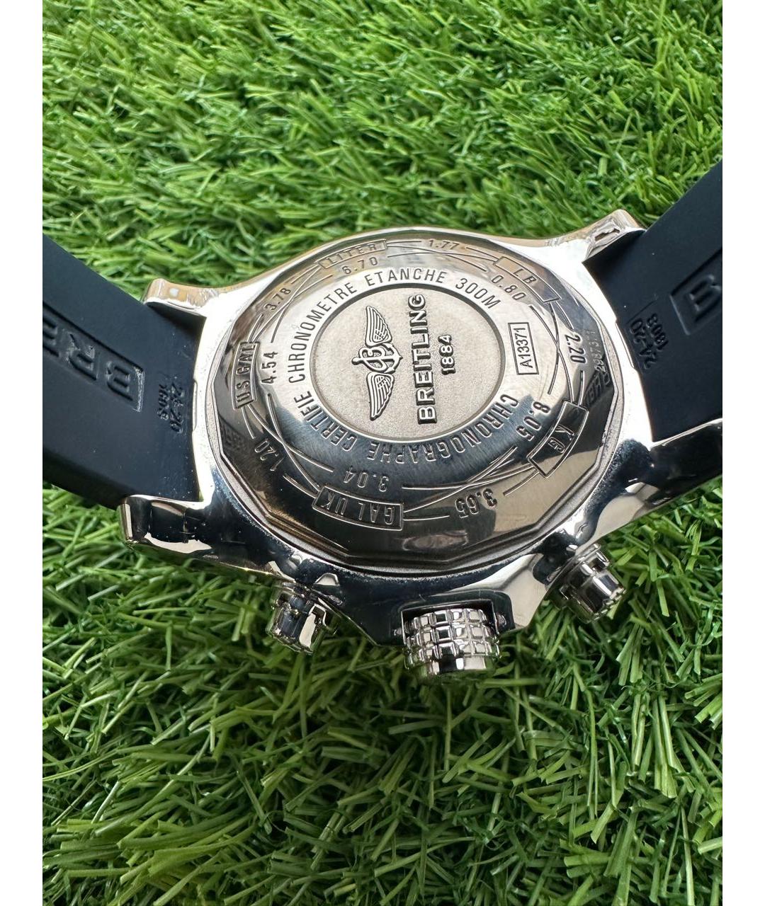 BREITLING Серебряные стальные часы, фото 2