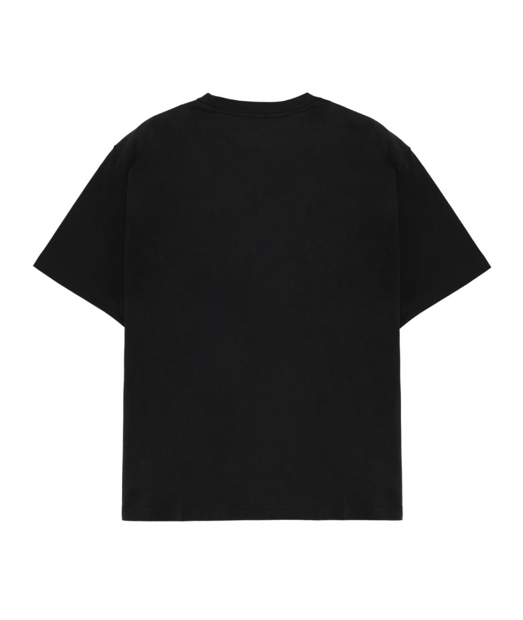 KENZO Черная хлопковая футболка, фото 2