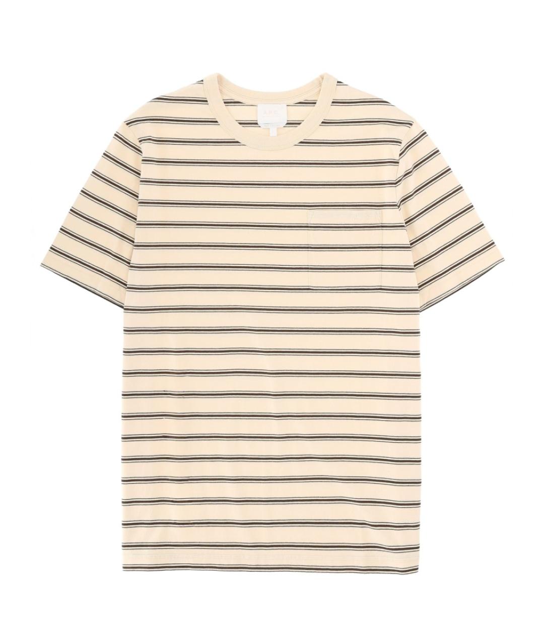 A.P.C. Мульти хлопковая футболка, фото 1