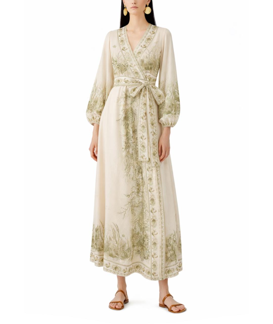 ZIMMERMANN Мульти хлопковое повседневное платье, фото 2