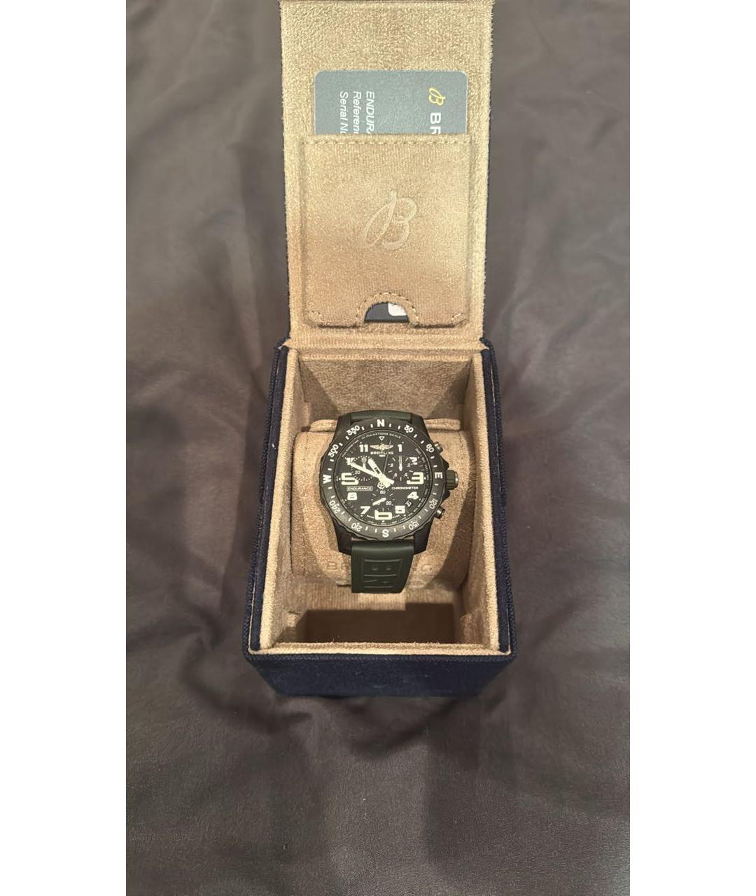 BREITLING Черные карбоновые часы, фото 2