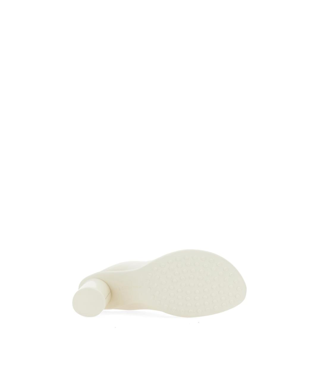 BOTTEGA VENETA Белые мюли, фото 4