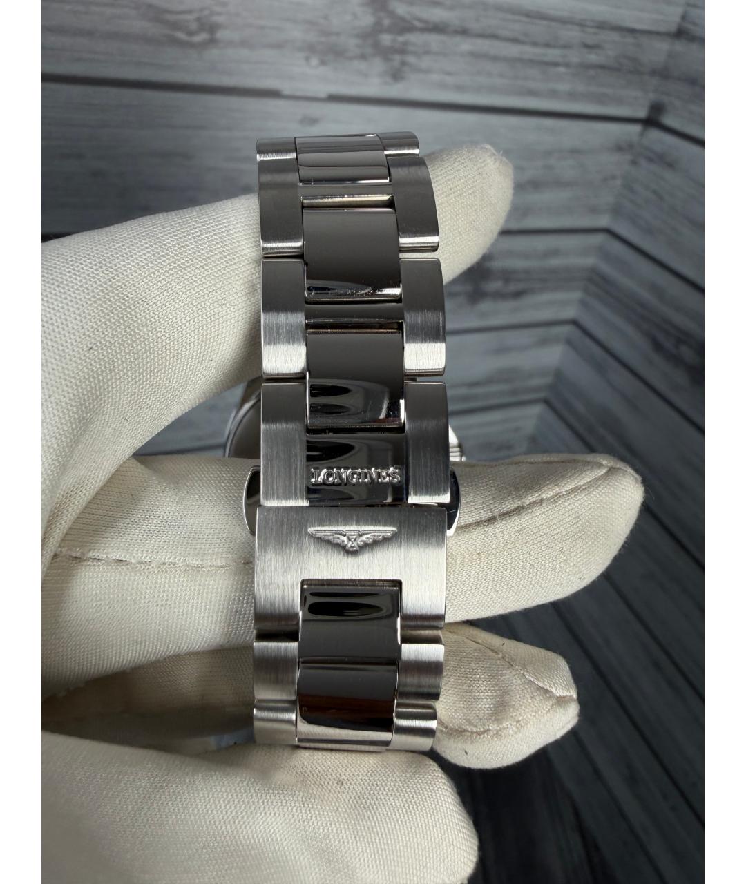 LONGINES Белые часы, фото 9