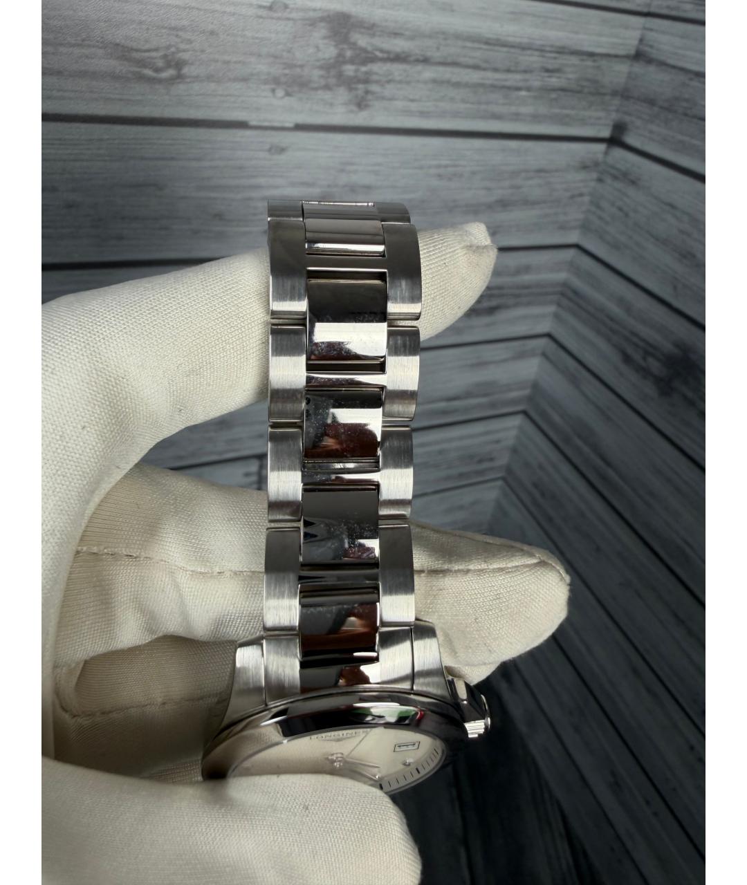 LONGINES Белые часы, фото 8