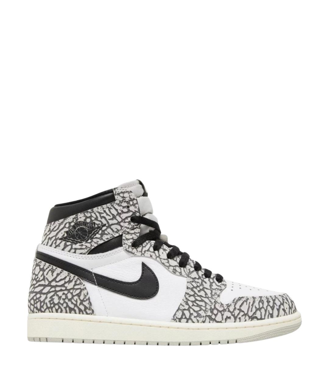 JORDAN Кожаные высокие кроссовки / кеды, фото 1