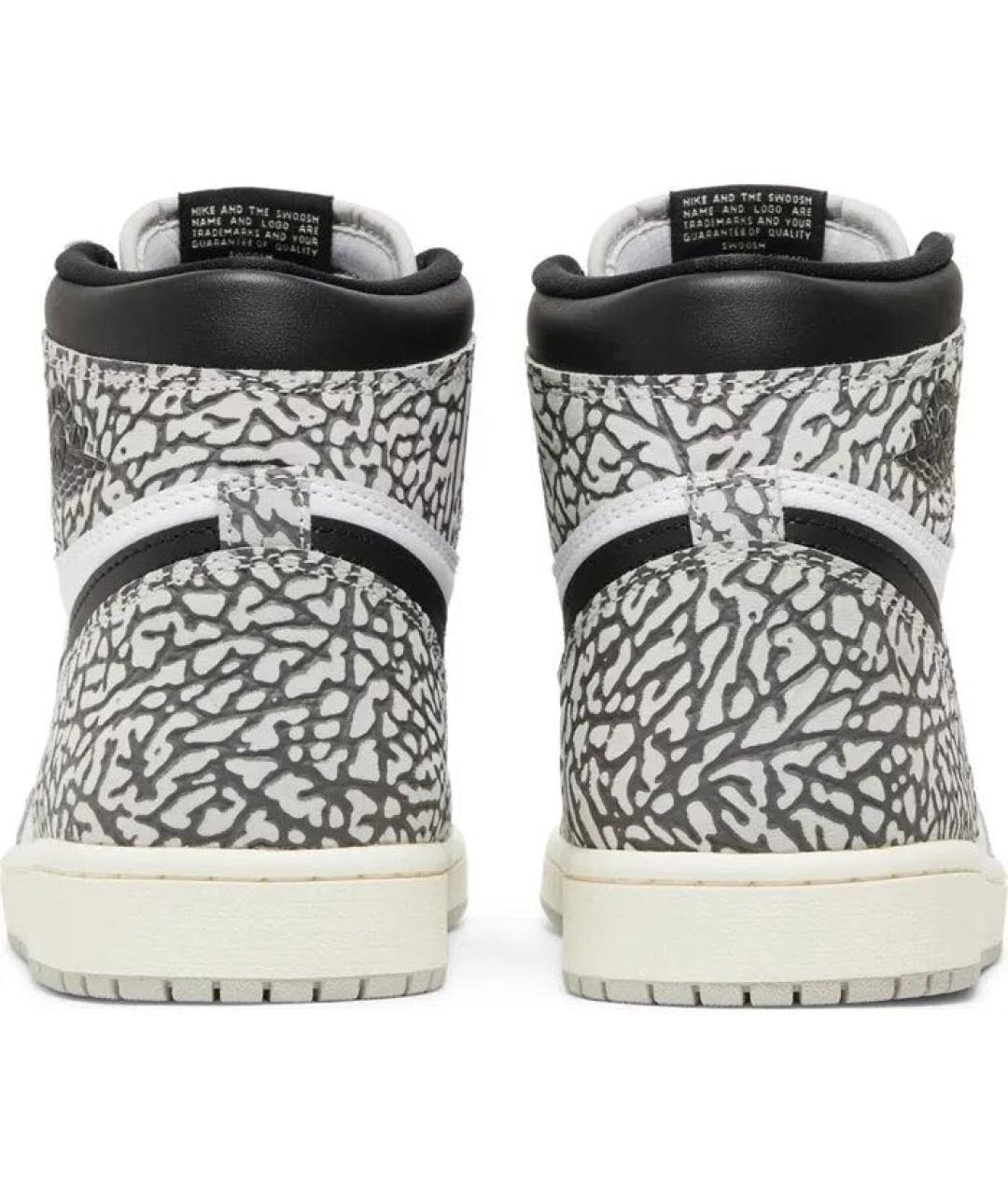 JORDAN Кожаные высокие кроссовки / кеды, фото 6