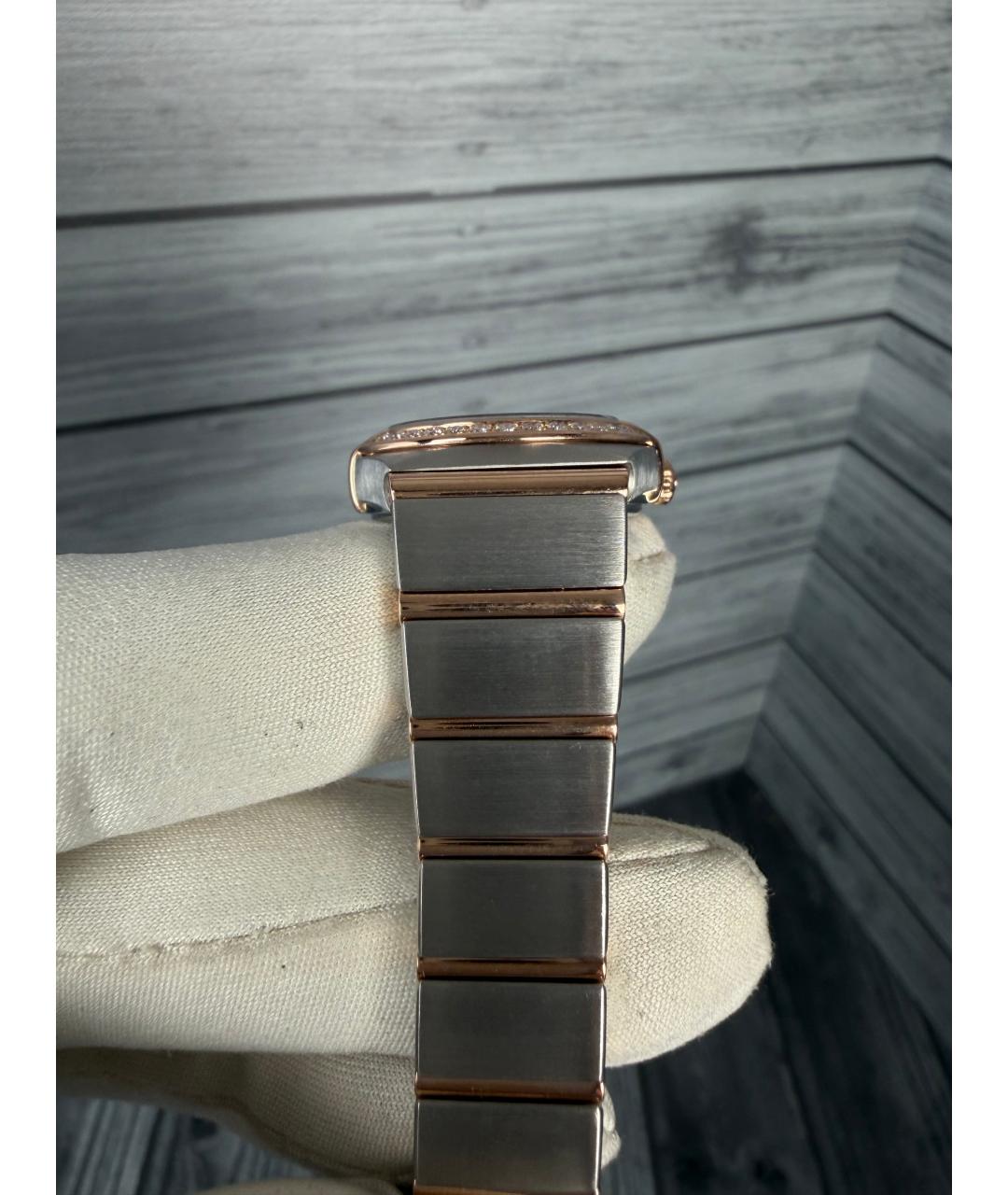 OMEGA Белые часы из розового золота, фото 7