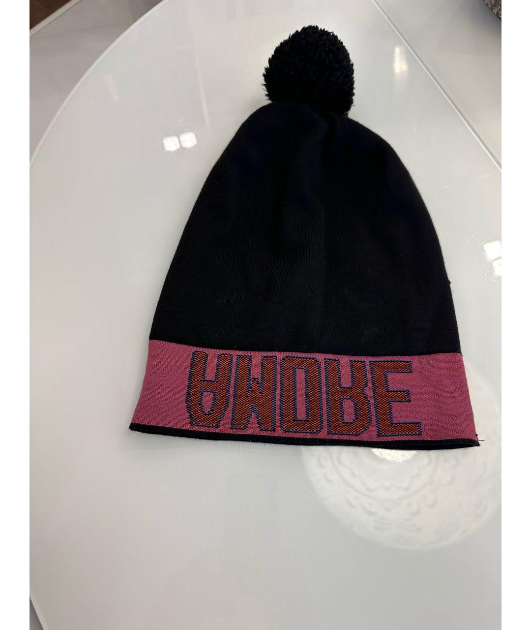 DOLCE&GABBANA Черная шерстяная шапка, фото 6