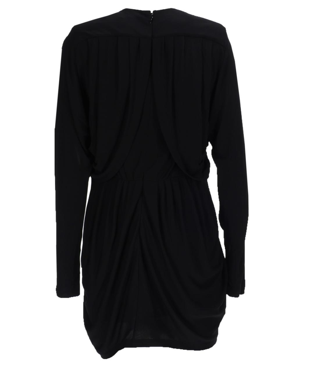 ISABEL MARANT Черное вискозное повседневное платье, фото 2