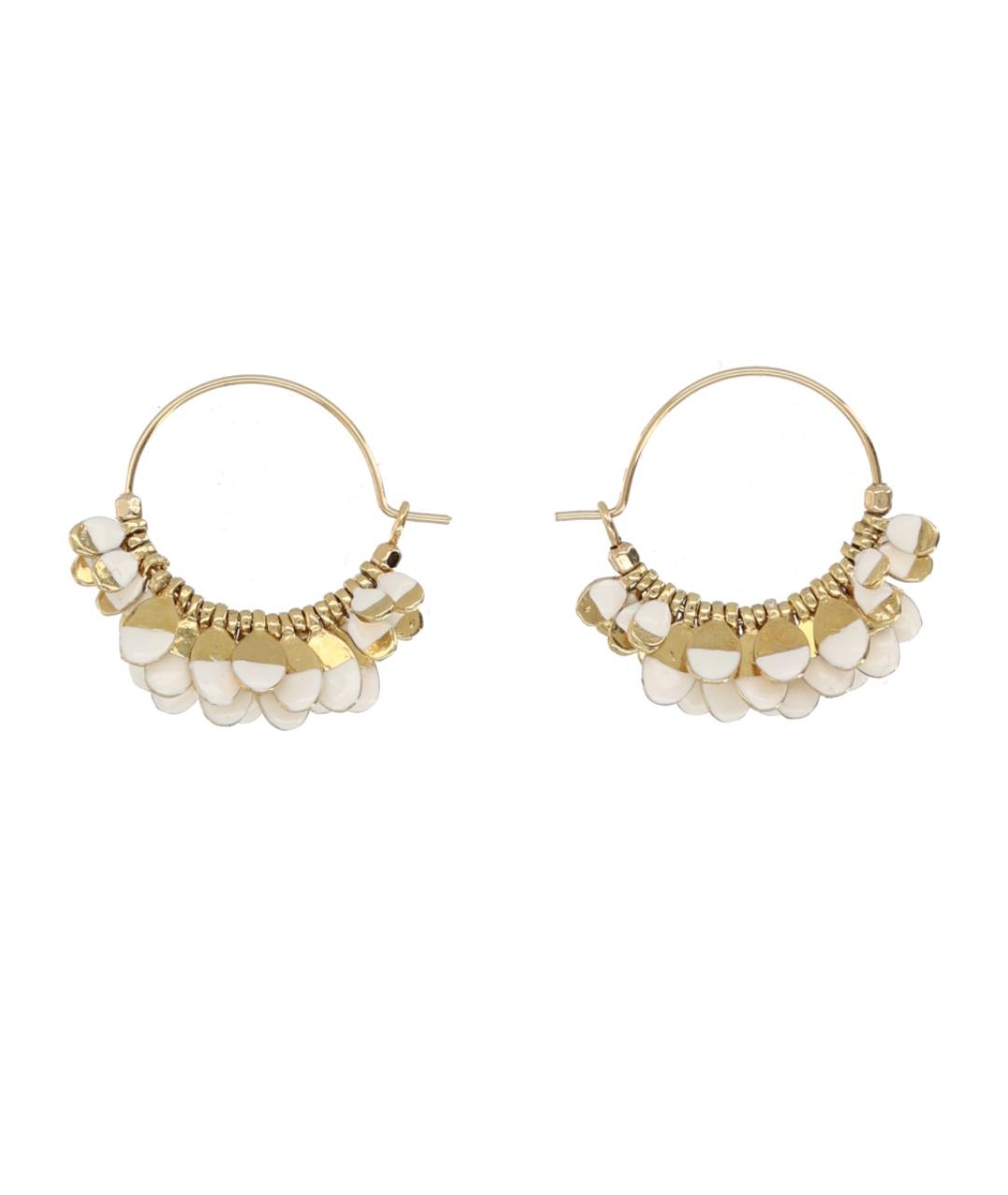 ISABEL MARANT Золотые латунные серьги, фото 1