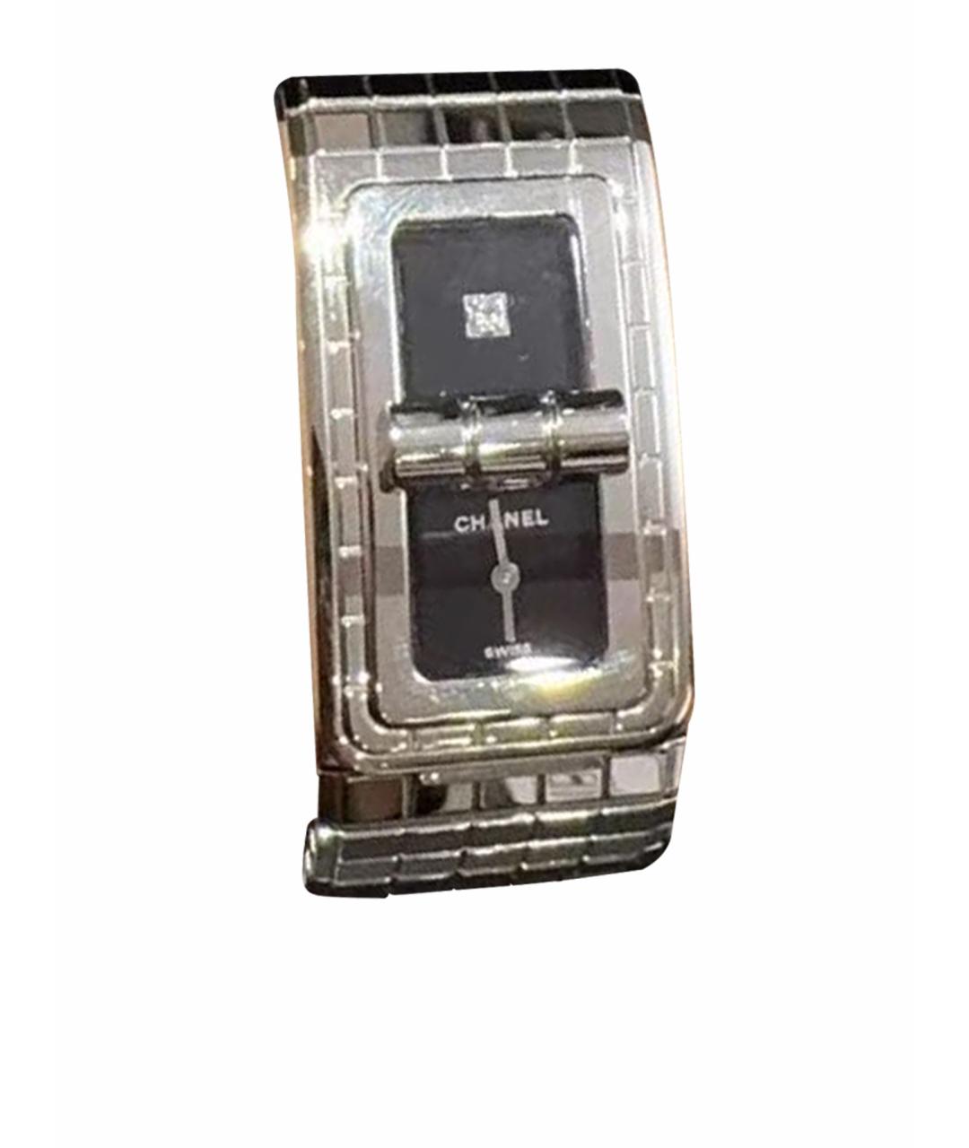 CHANEL Черные часы, фото 1