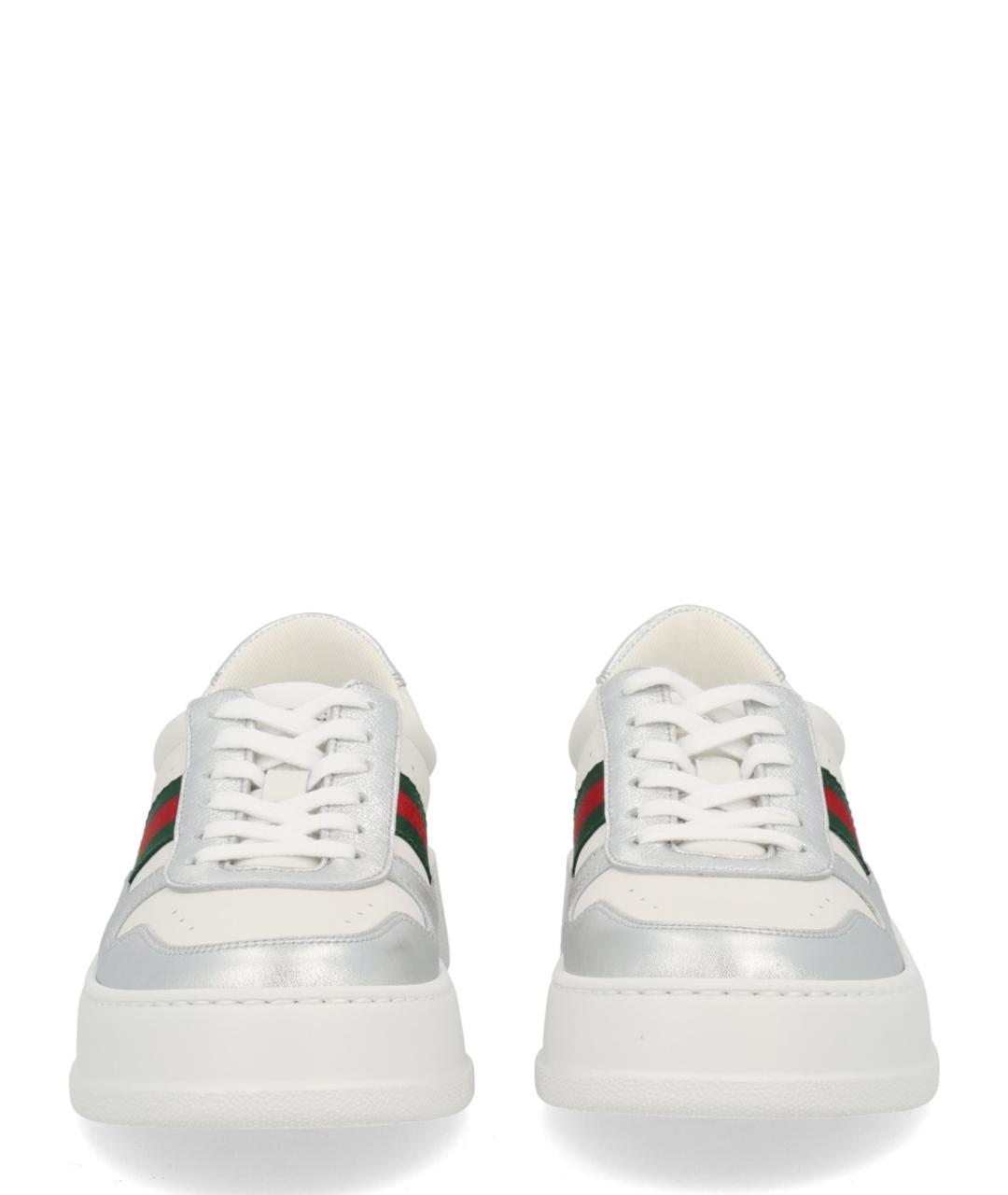 GUCCI Мульти кожаные кроссовки, фото 3