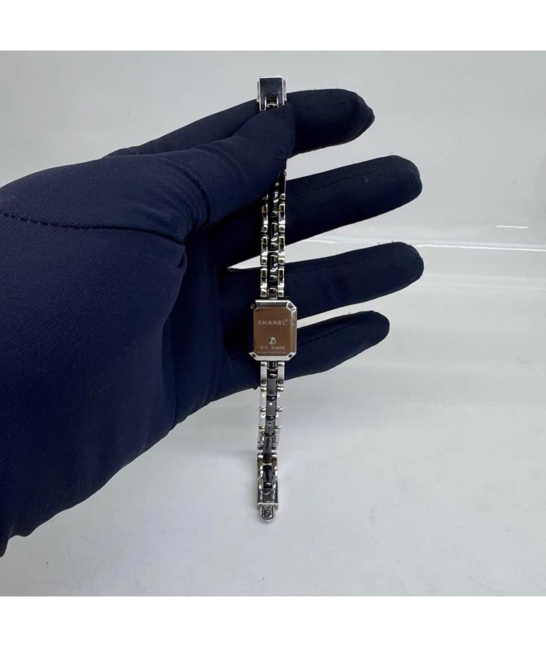 CHANEL Черные часы, фото 4