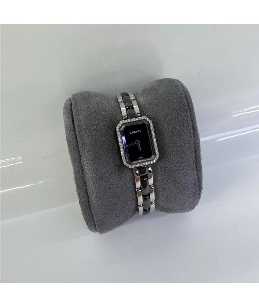 CHANEL Черные часы, фото 3