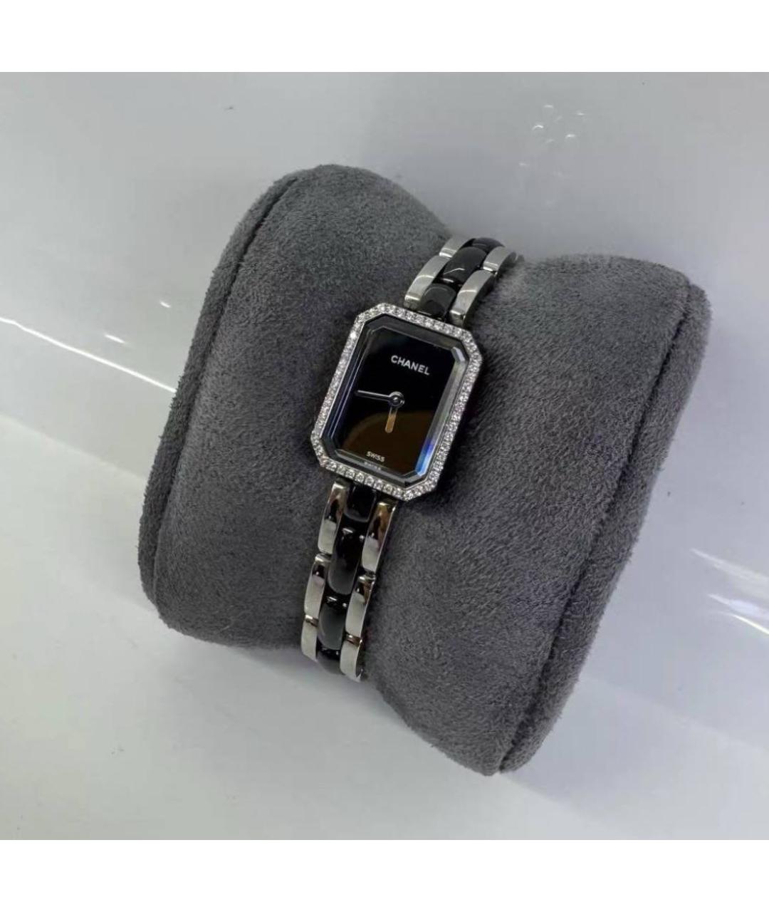 CHANEL Черные часы, фото 2