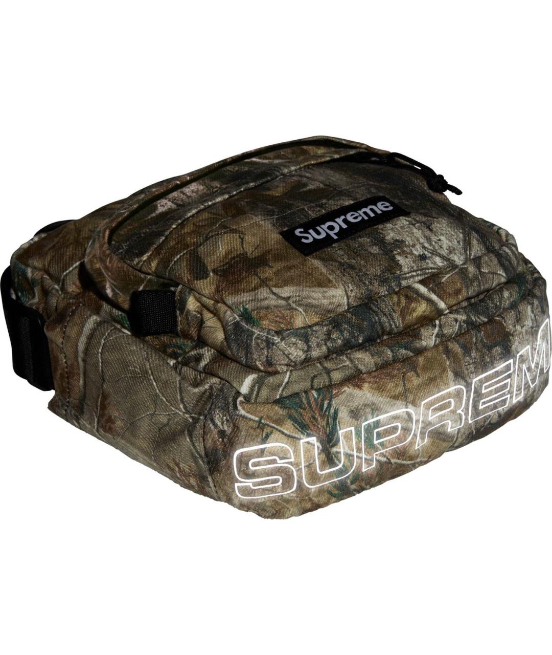 SUPREME Хаки синтетическая сумка на плечо, фото 7