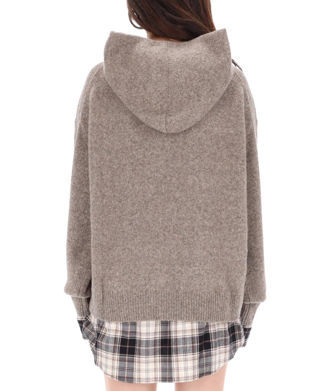 ACNE STUDIOS Бежевый хлопковый джемпер / свитер, фото 3