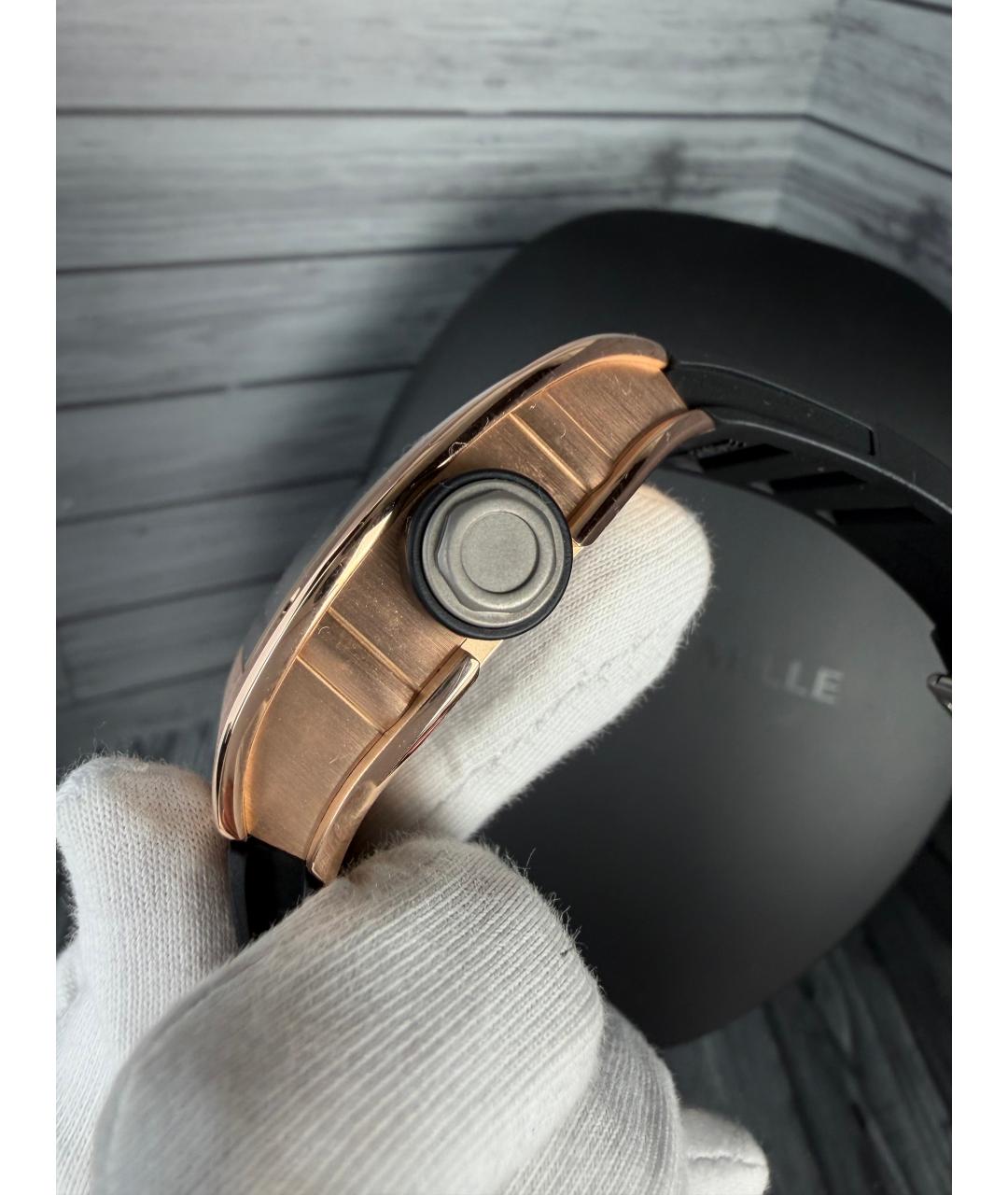 Richard Mille Черные часы из розового золота, фото 4