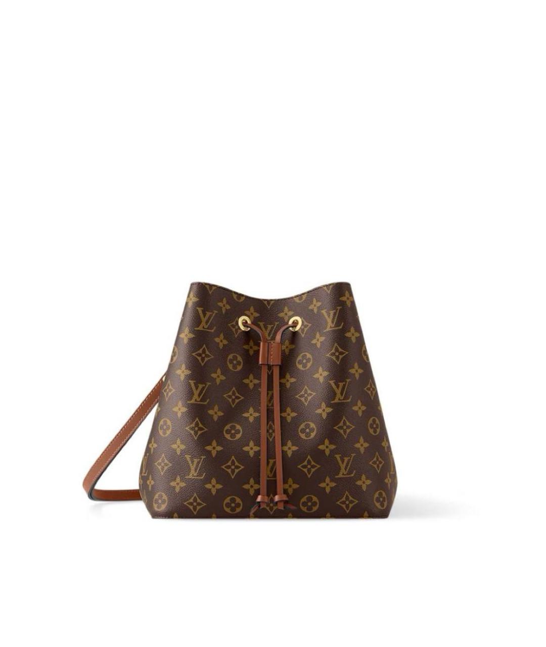 LOUIS VUITTON Коричневая сумка через плечо, фото 6