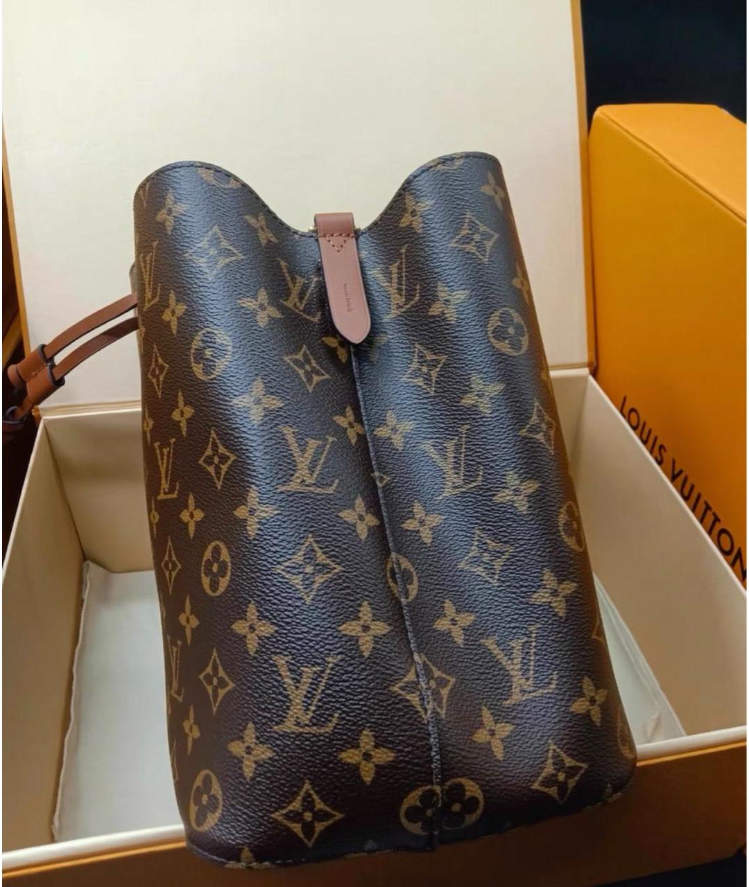 LOUIS VUITTON Коричневая сумка через плечо, фото 4