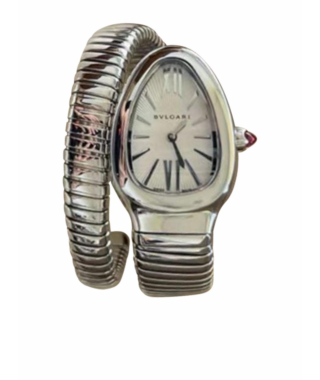 BVLGARI Серебряные часы, фото 1