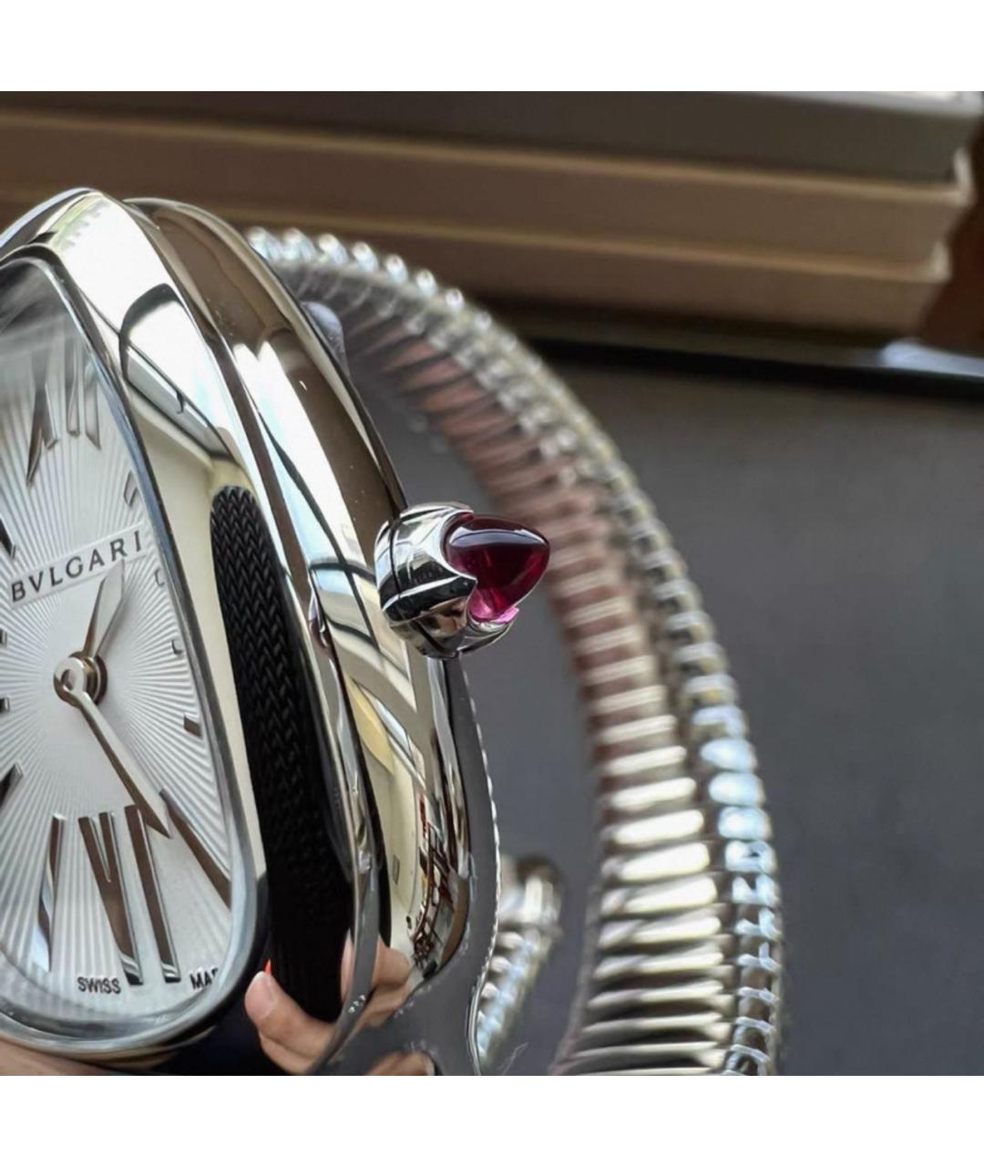 BVLGARI Серебряные часы, фото 5