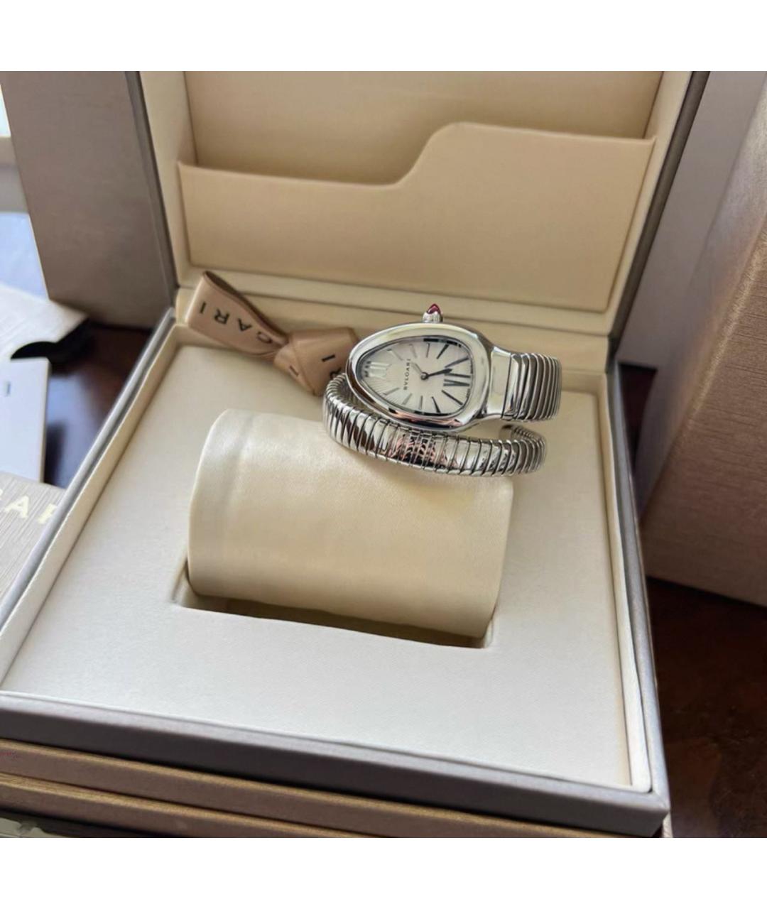 BVLGARI Серебряные часы, фото 7