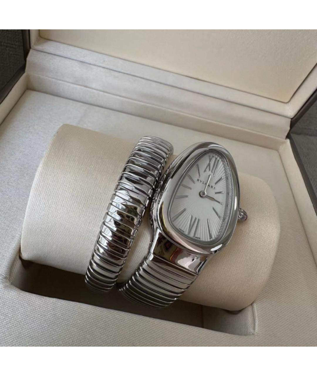 BVLGARI Серебряные часы, фото 2