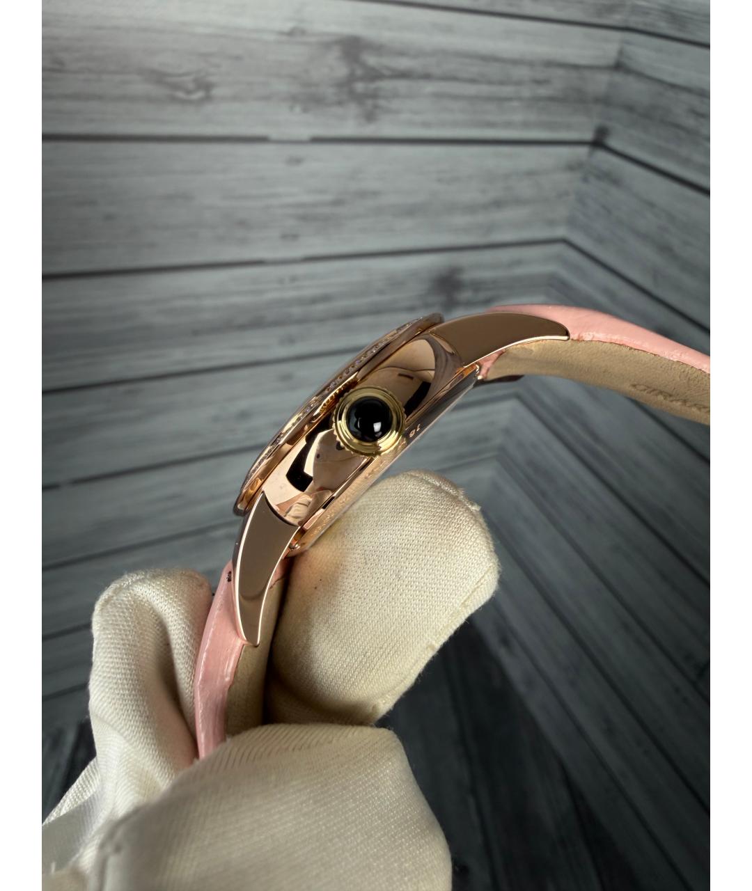 GIRARD PERREGAUX Белые часы из розового золота, фото 6