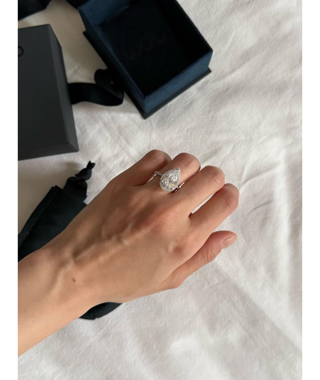 APM Monaco Белое серебряное кольцо, фото 2